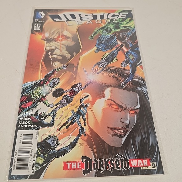 Other - JUSTICE LEAGUE #49 (DC 2016) High Grade "DARKSEID WAR" Pt.9 (G.Johns & J.Fabok)
